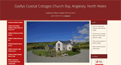 Desktop Screenshot of anglesey-holidays-cottages.co.uk